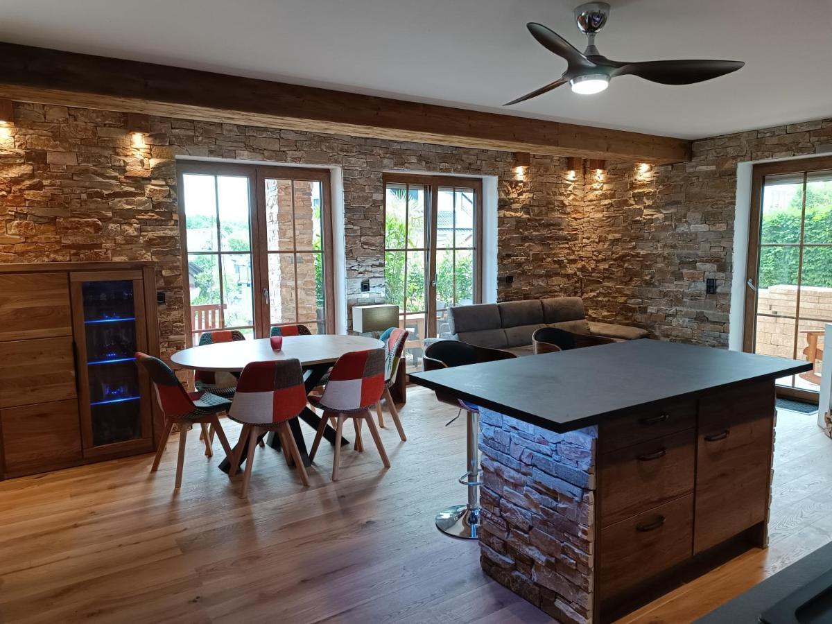 Luxus Ferienwohnung Chalet Seenaehe Schalkenmehren Exteriér fotografie