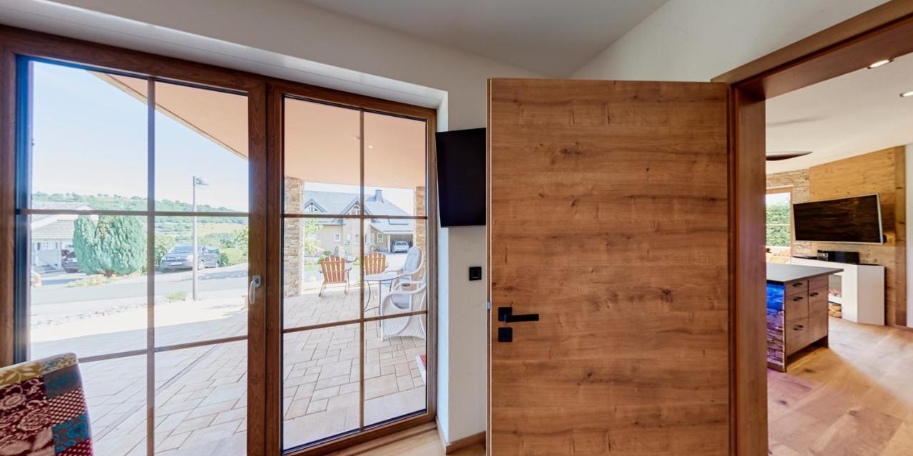 Luxus Ferienwohnung Chalet Seenaehe Schalkenmehren Exteriér fotografie